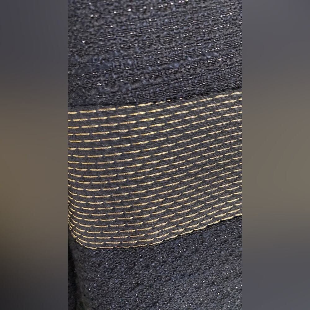 Rolando Santana black and gold dress - Picture 6 of 7